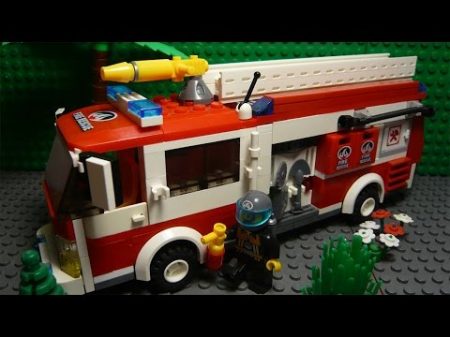 LEGO САМОДЕЛКА 24 Пожарная машина Fire truck