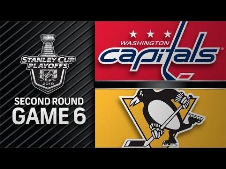 Pittsburgh Penguins vs Washington Capitals May 07 2018 Game 6 Stanley Cup 2018 Обзор