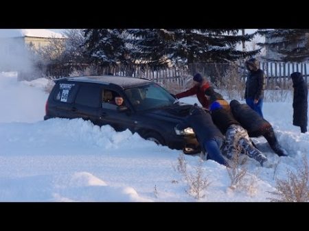 Subaru Forester SF5 vs Forester SG5 up the snow slope