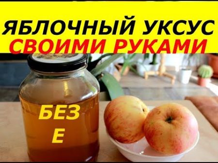 ЯБЛОЧНЫЙ УКСУС СВОИМИ РУКАМИ ПРОСТОЙ РЕЦЕПТ СУПЕР СПОСОБ !