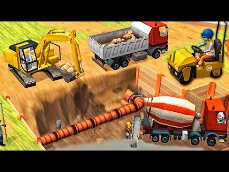 Little Builders Kids Games Trucks Cranes Digger New Fun Construction Games for Children