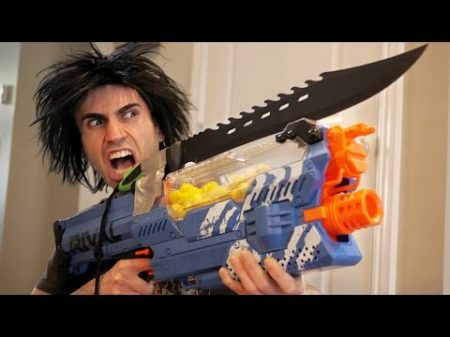 NERF WAR Nerf Gun Rival!