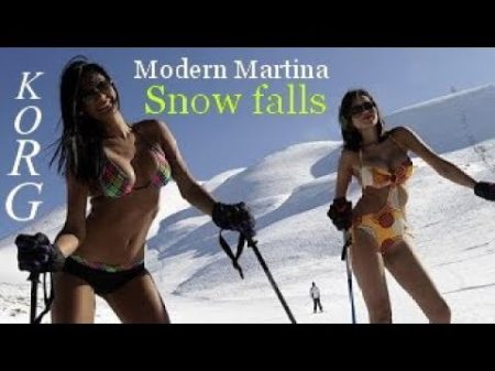 Modern Martina KorgStyle Падает Снег! Snow falls Korg Pa 900 ItaloDisco Clips