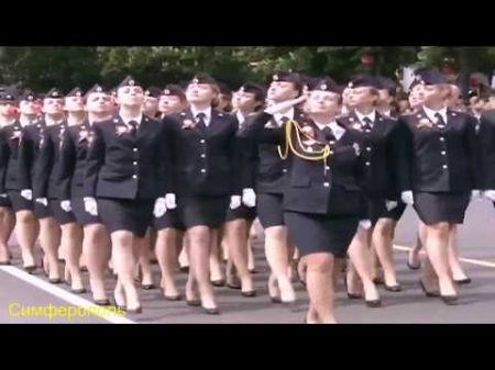 Российские женщины на параде Победы 2017! От Владивостока до Калининграда!