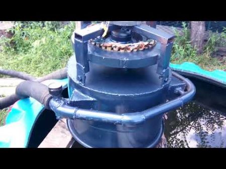 Гидротурбина на мини ГЭС от Игоря Лотц