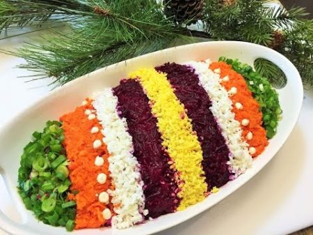 СЕЛЕДКА ПОД ШУБОЙ Салат секреты приготовления Как легко украсить салат Salad with Herring