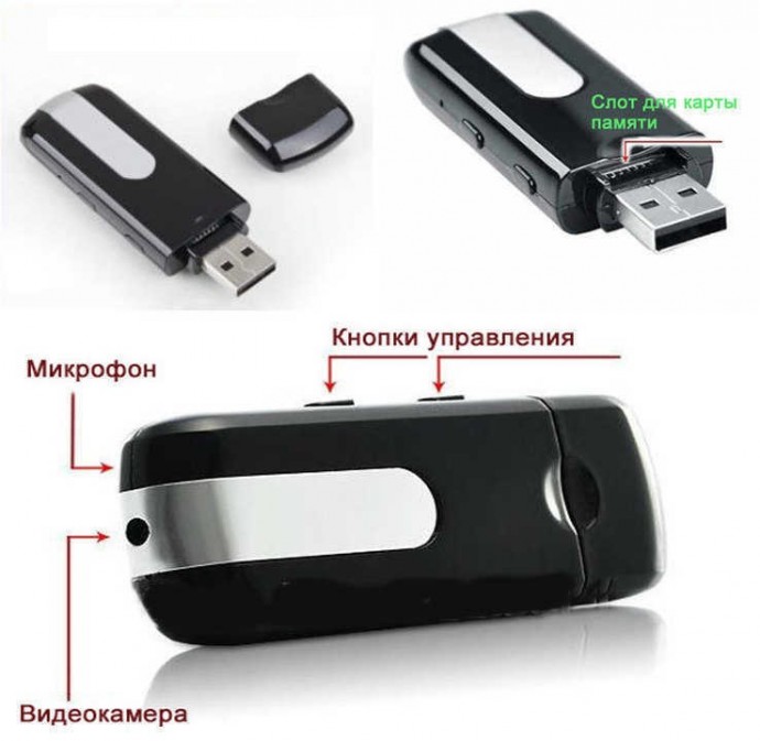 U8 Мини DVR Цифровая видеокамера фотоаппарат диктофон с детектором движения в виде флешки, HD видеорегистратор флешка USB