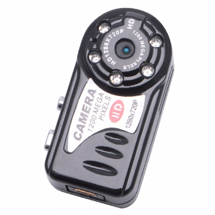 Q7 HD Mini DV Мини цифровая видеокамера наблюдения 12мп 1080 Р беспроводная с функцией ИК Ночного видения Фотоаппарат Диктофон Веб камера