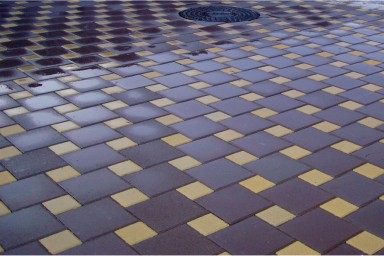 Тротуарная плитка "Мозаика" в 4х цветовых решениях
