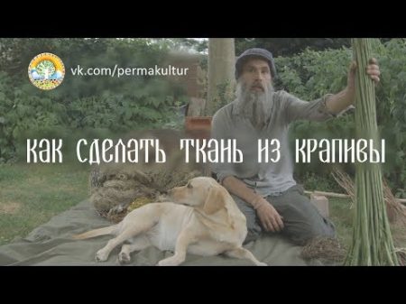 Как сделать ткань из крапивы