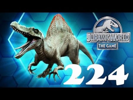 Шоу Арены Спинозавр Jurassic World The Game прохождение на русском 224